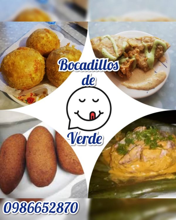 BOLONES, EMPANADAS, CORVICHES Y BOOLOS DE VERDE