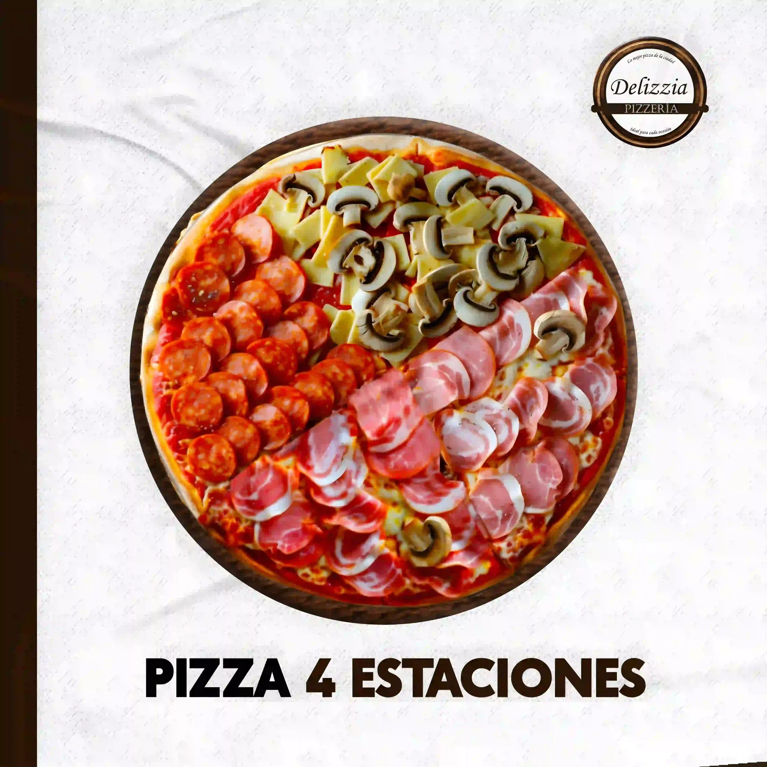 Pizza Cuatro Estaciones